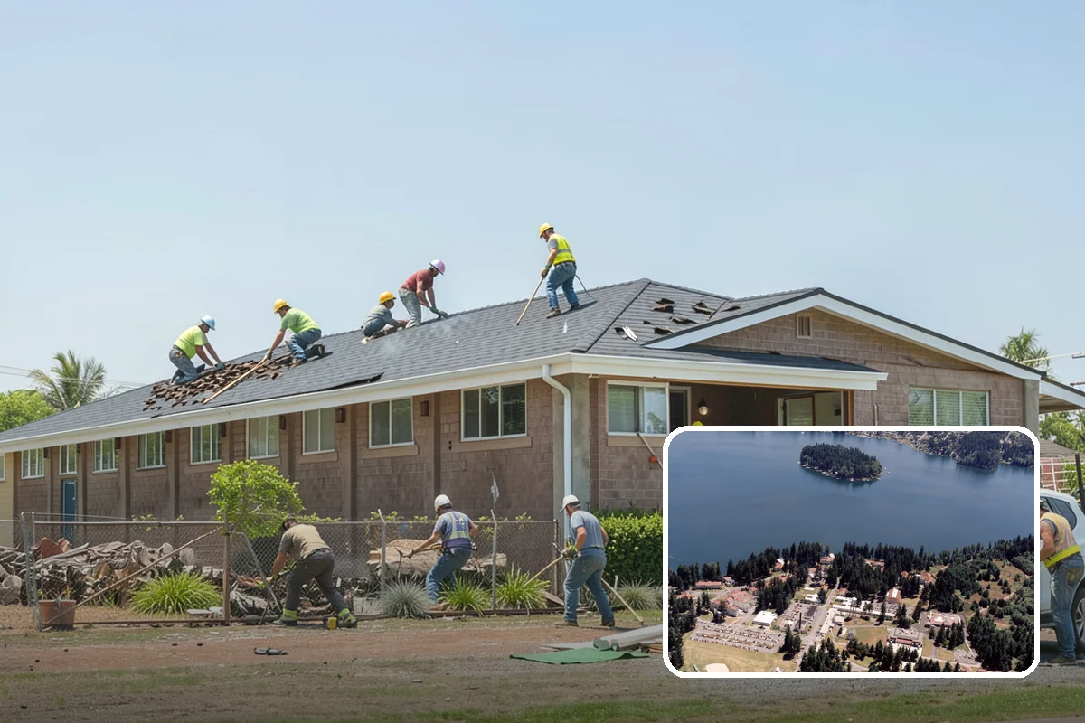 House Leveling in Lakewood, Pierce County, WA - Floors and walls returned toward their original plane