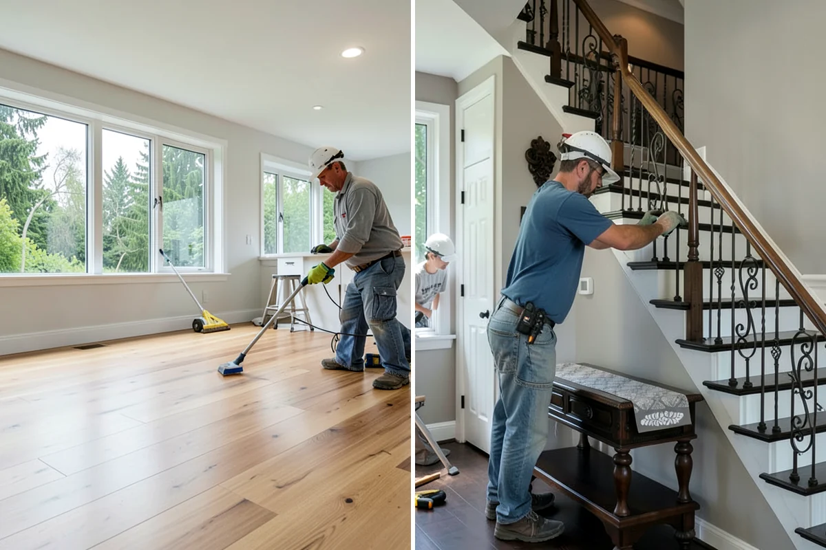House Leveling in Lakewood, Pierce County, WA - Survey the home and map settlement across all areas
