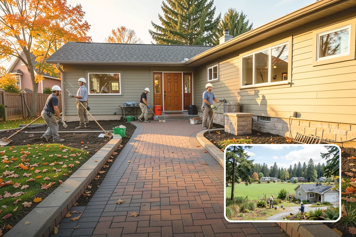 House Leveling in Lyman, Skagit County, WA - Floors and walls returned toward their original plane
