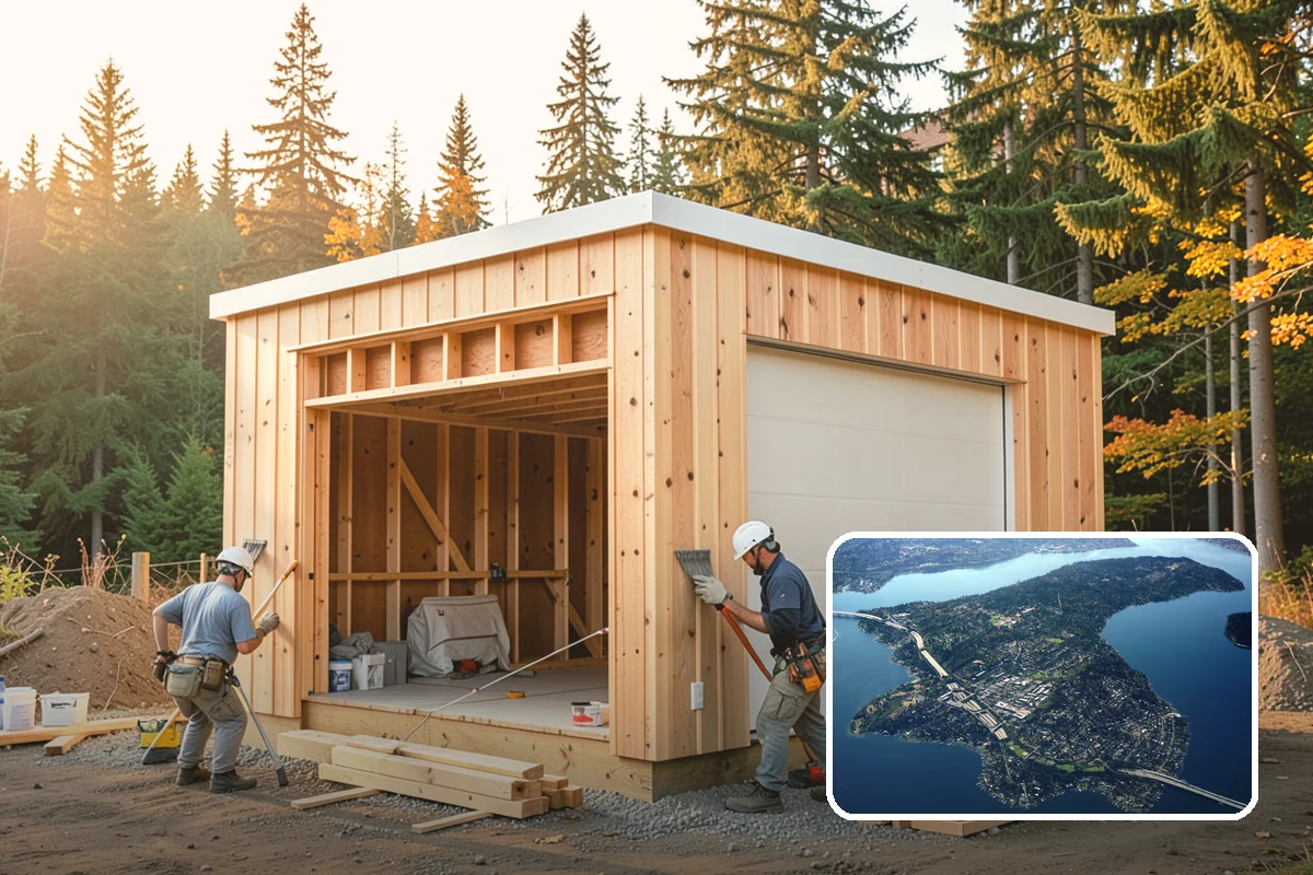 House Leveling in Mercer Island, King County, WA - Floors and walls returned toward their original plane