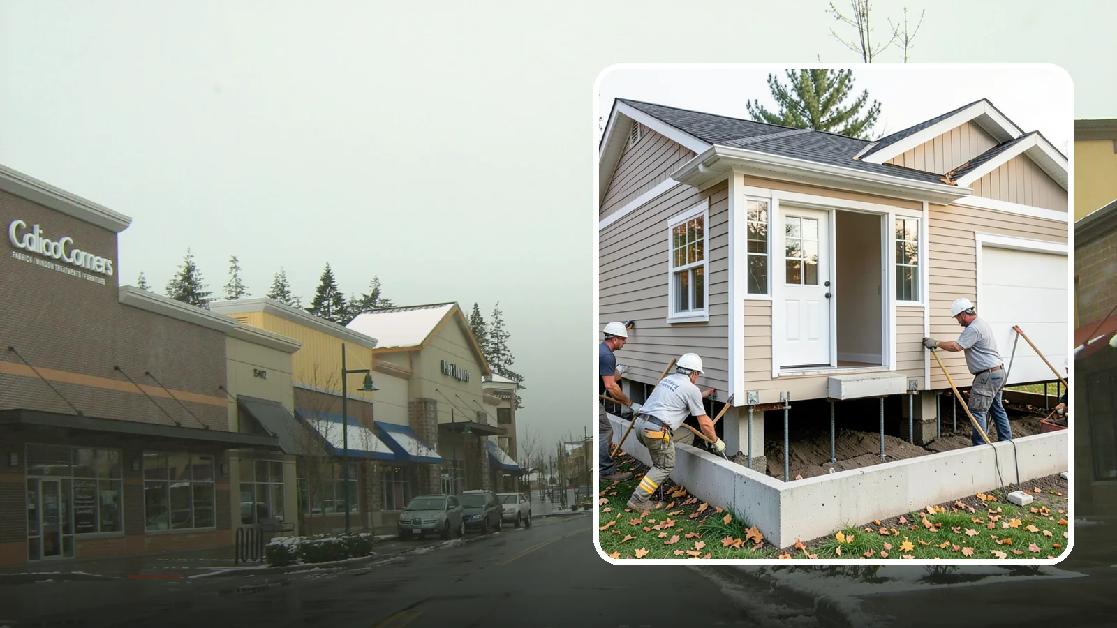 House Leveling in Mill Creek, Snohomish County, WA - We lift and level settled homes to close cracks, free sticking doors, and put the structure back on plane.