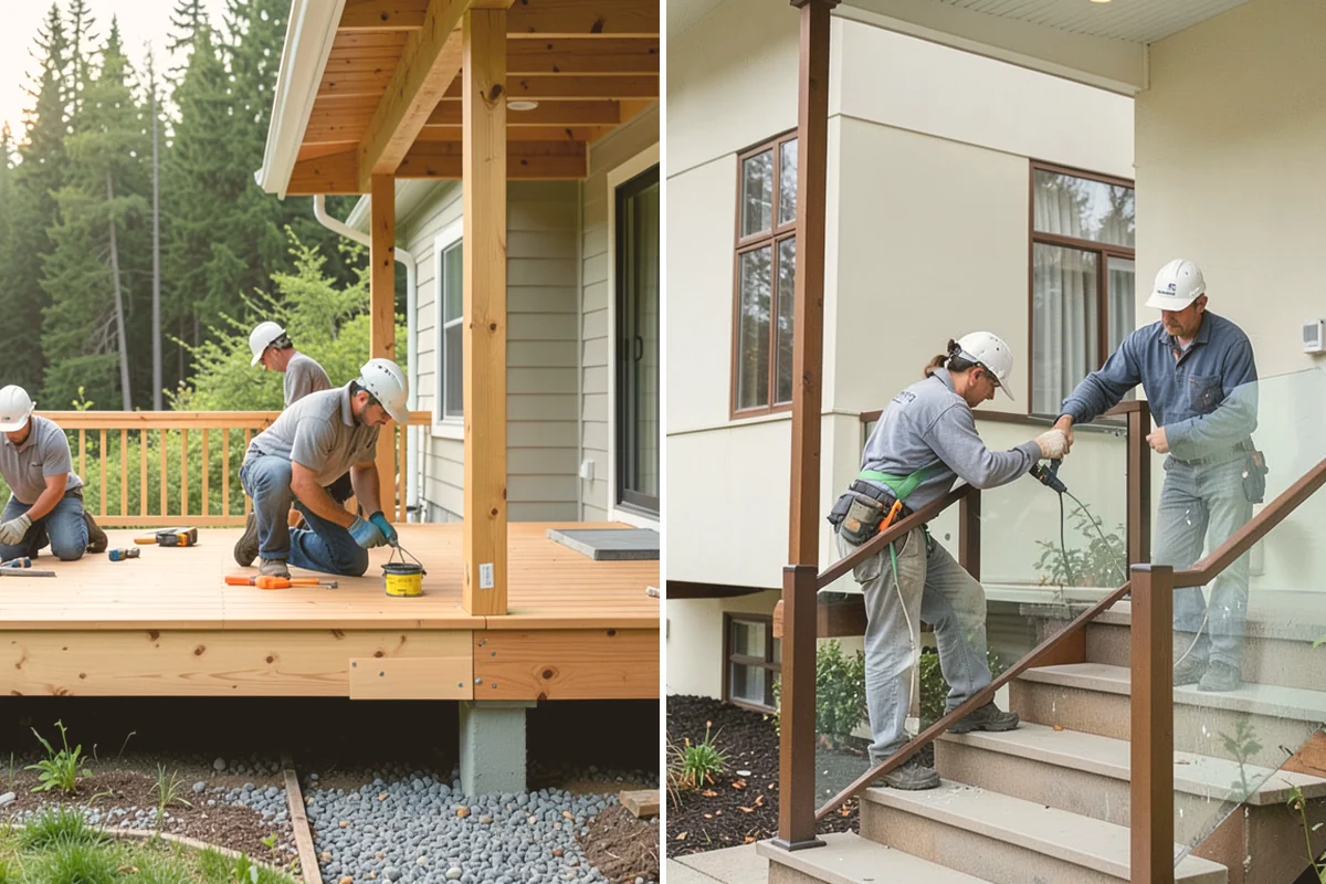 House Leveling in Orting, Pierce County, WA - Survey the home and map settlement across all areas