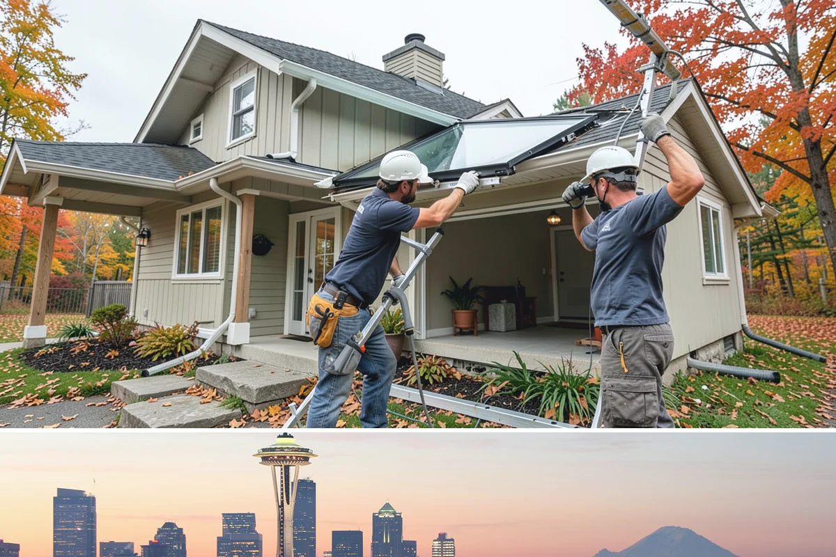 House Leveling in Seattle, King County, WA - House leveling holds best when done in drier, more stable soil conditions, so we often schedule it outside the wettest months.