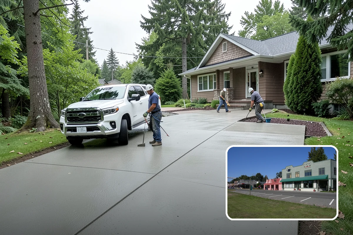 House Leveling in Snoqualmie, King County, WA - Floors and walls returned toward their original plane