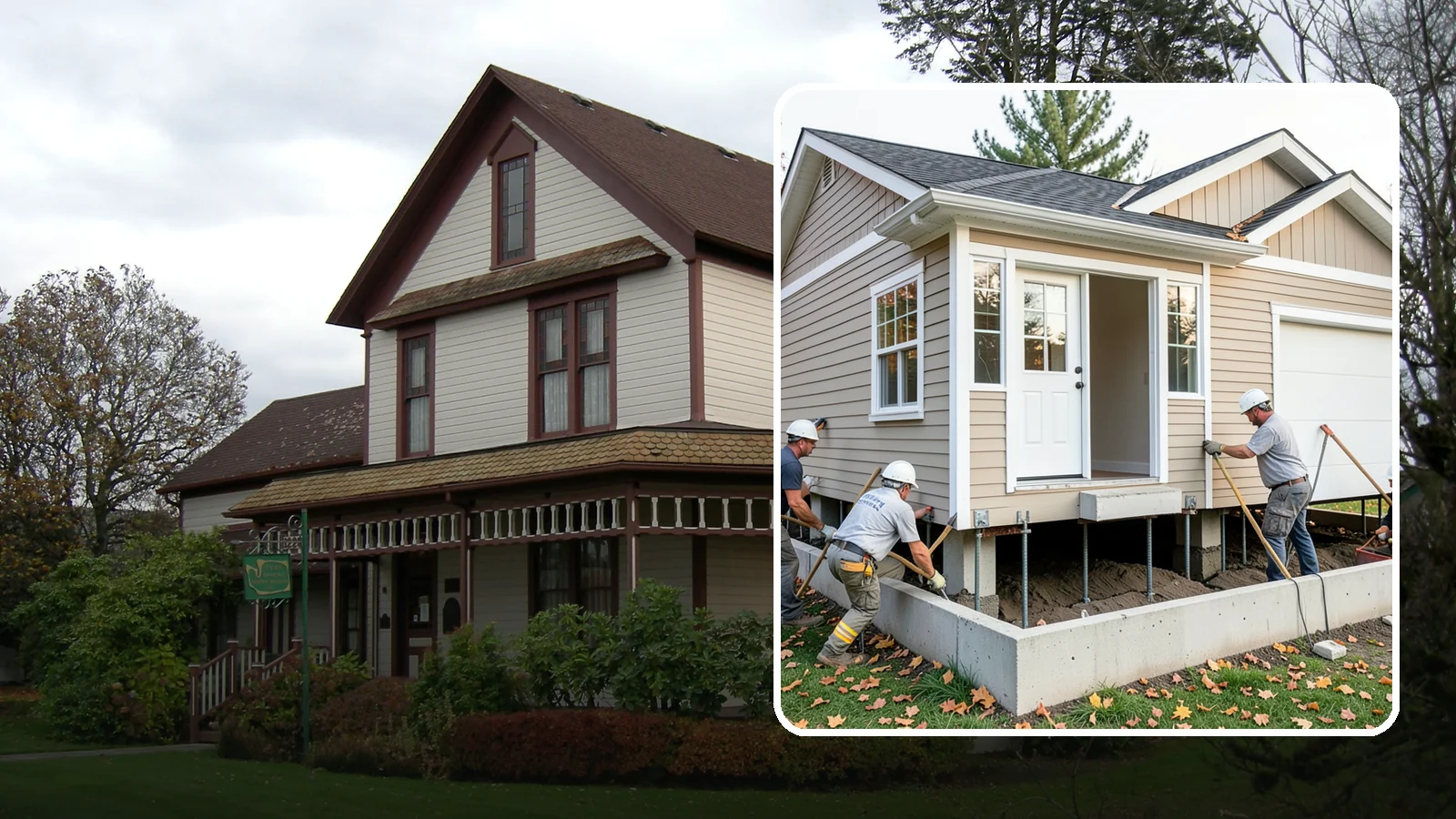 House Leveling in Sumner, Pierce County, WA - We lift and level settled homes to close cracks, free sticking doors, and put the structure back on plane.
