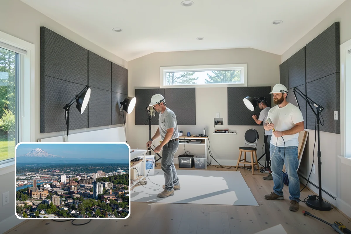 House Leveling in Tacoma, Pierce County, WA - Floors and walls returned toward their original plane