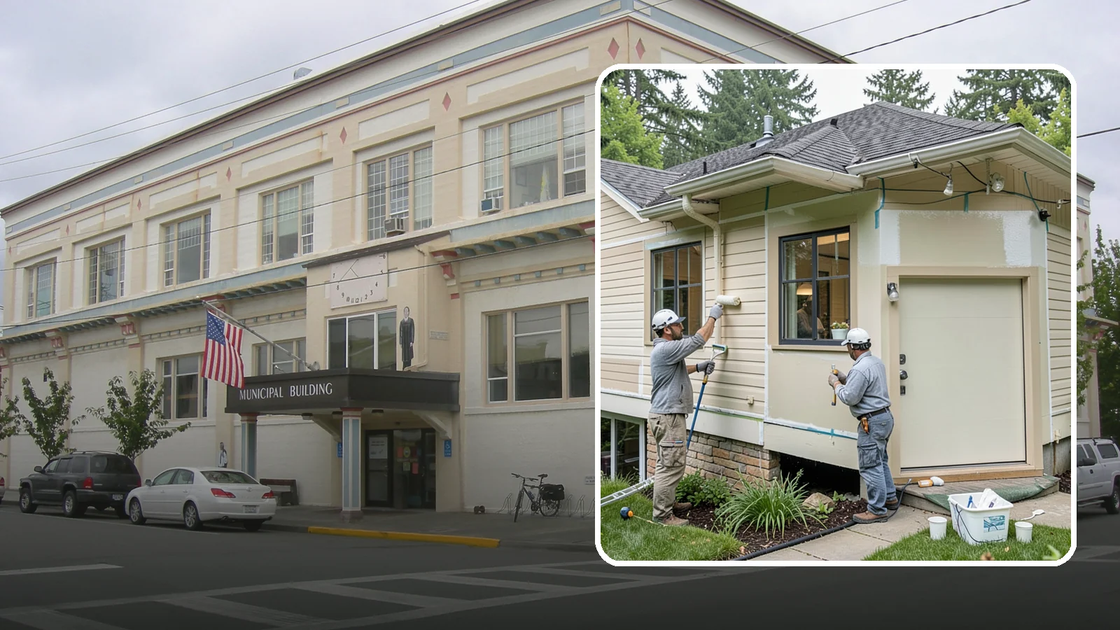 House Painting Prep in Anacortes, Skagit County, WA - Thorough house painting prep that ensures your exterior finish lasts in the wet PNW climate.
