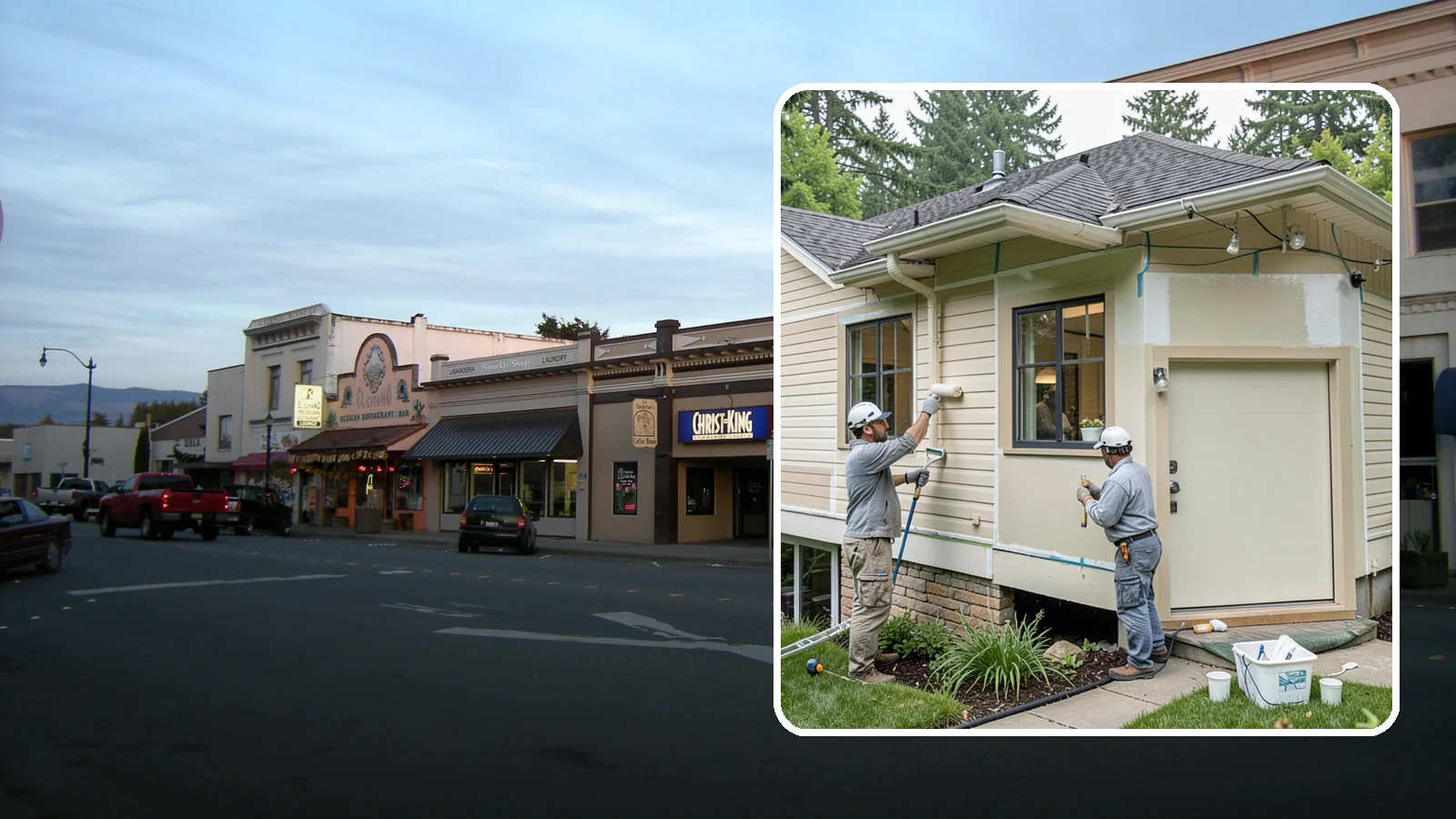 House Painting Prep in Burlington, Skagit County, WA - Thorough house painting prep that ensures your exterior finish lasts in the wet PNW climate.