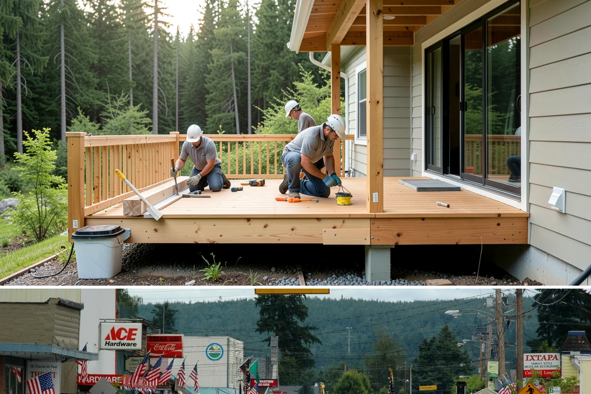 House Painting Prep in Carnation, King County, WA - Dry summer weather is essential so surfaces are clean, dry, and ready to coat.