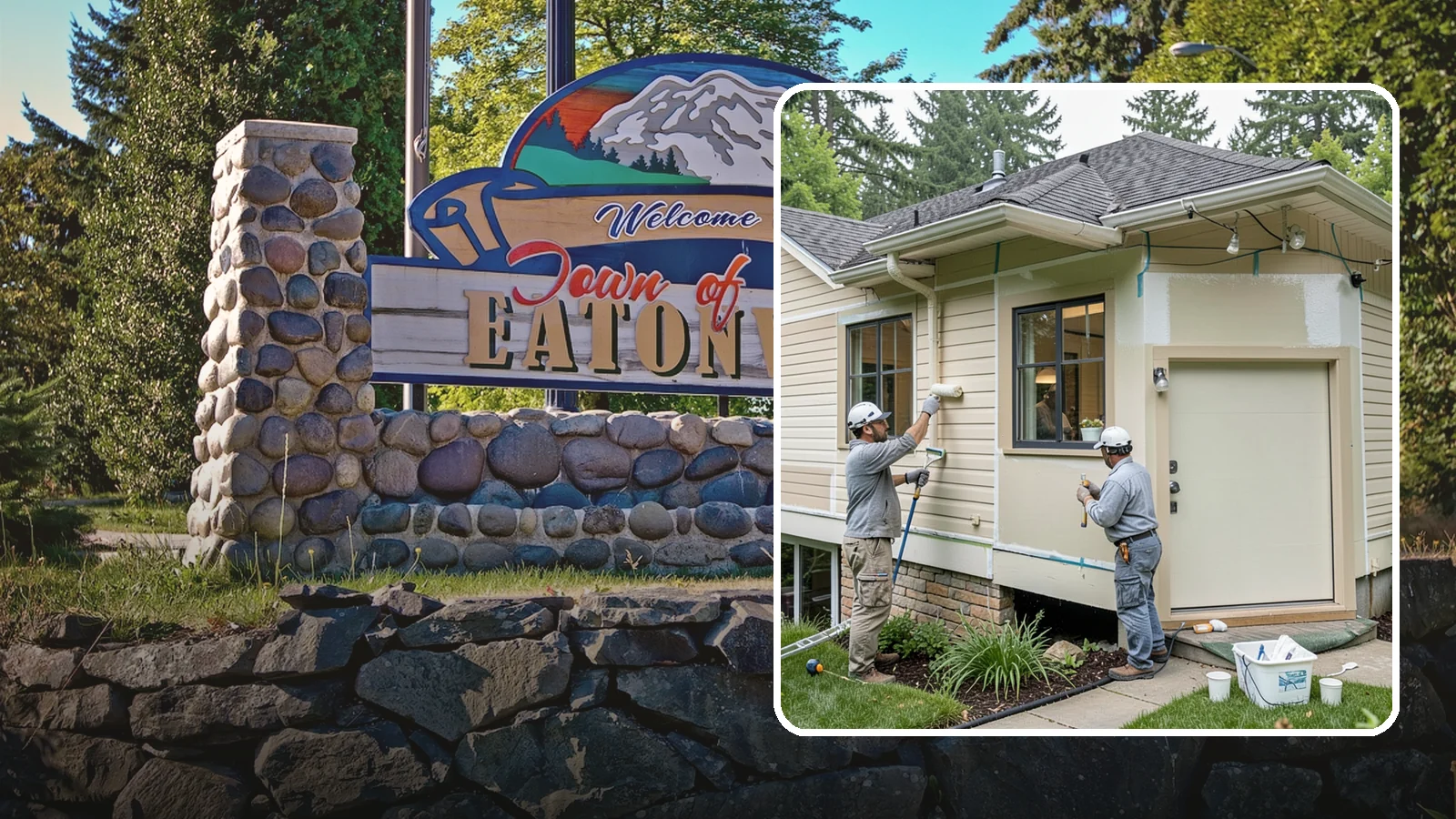 House Painting Prep in Eatonville, Pierce County, WA - Thorough house painting prep that ensures your exterior finish lasts in the wet PNW climate.