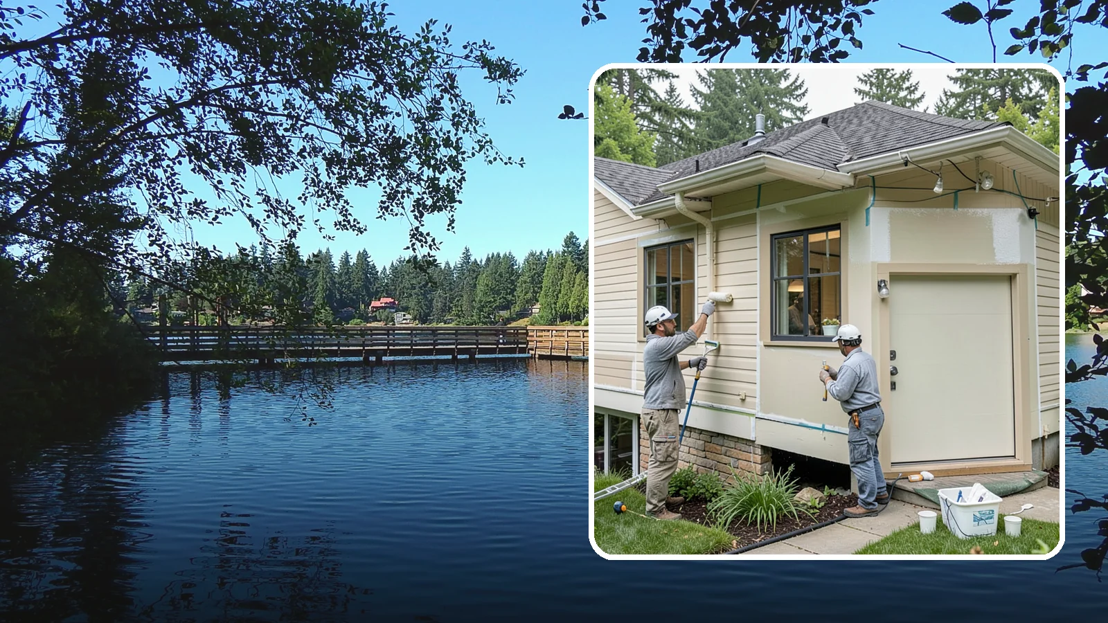 House Painting Prep in Federal Way, King County, WA - Thorough house painting prep that ensures your exterior finish lasts in the wet PNW climate.