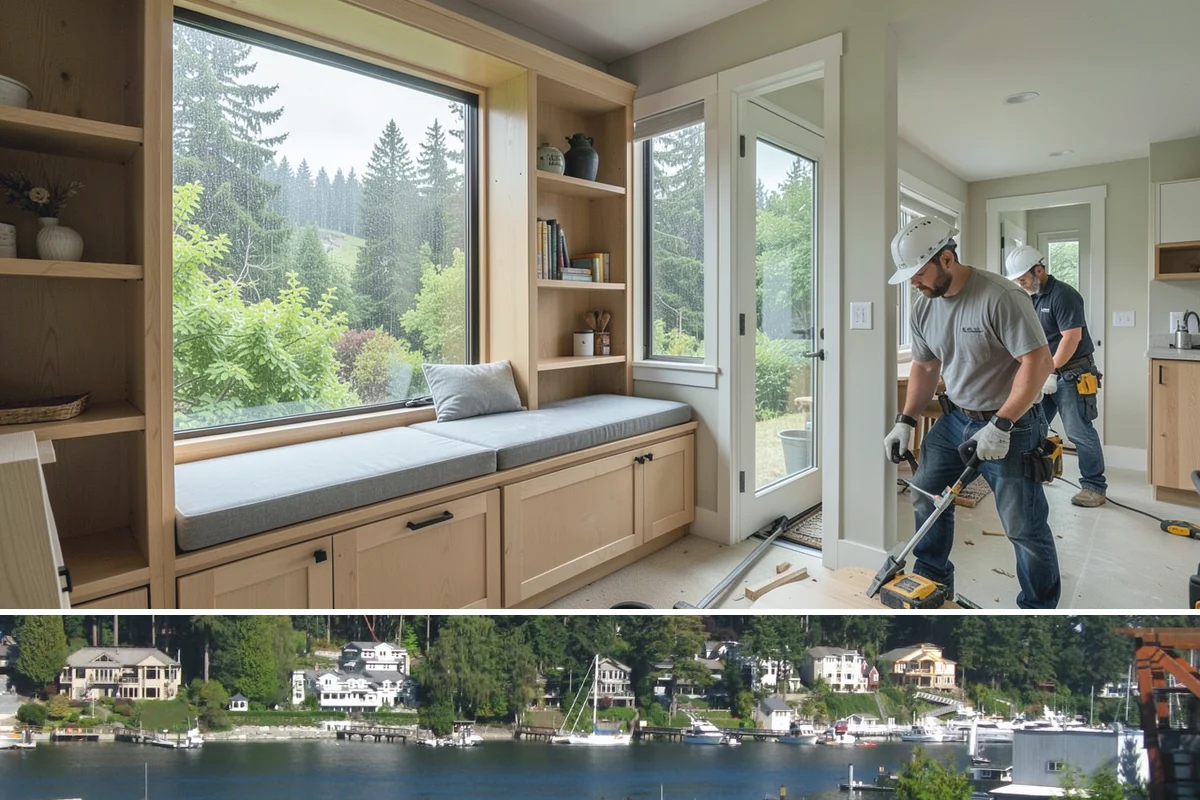 House Painting Prep in Gig Harbor, Pierce County, WA - Dry summer weather is essential so surfaces are clean, dry, and ready to coat.