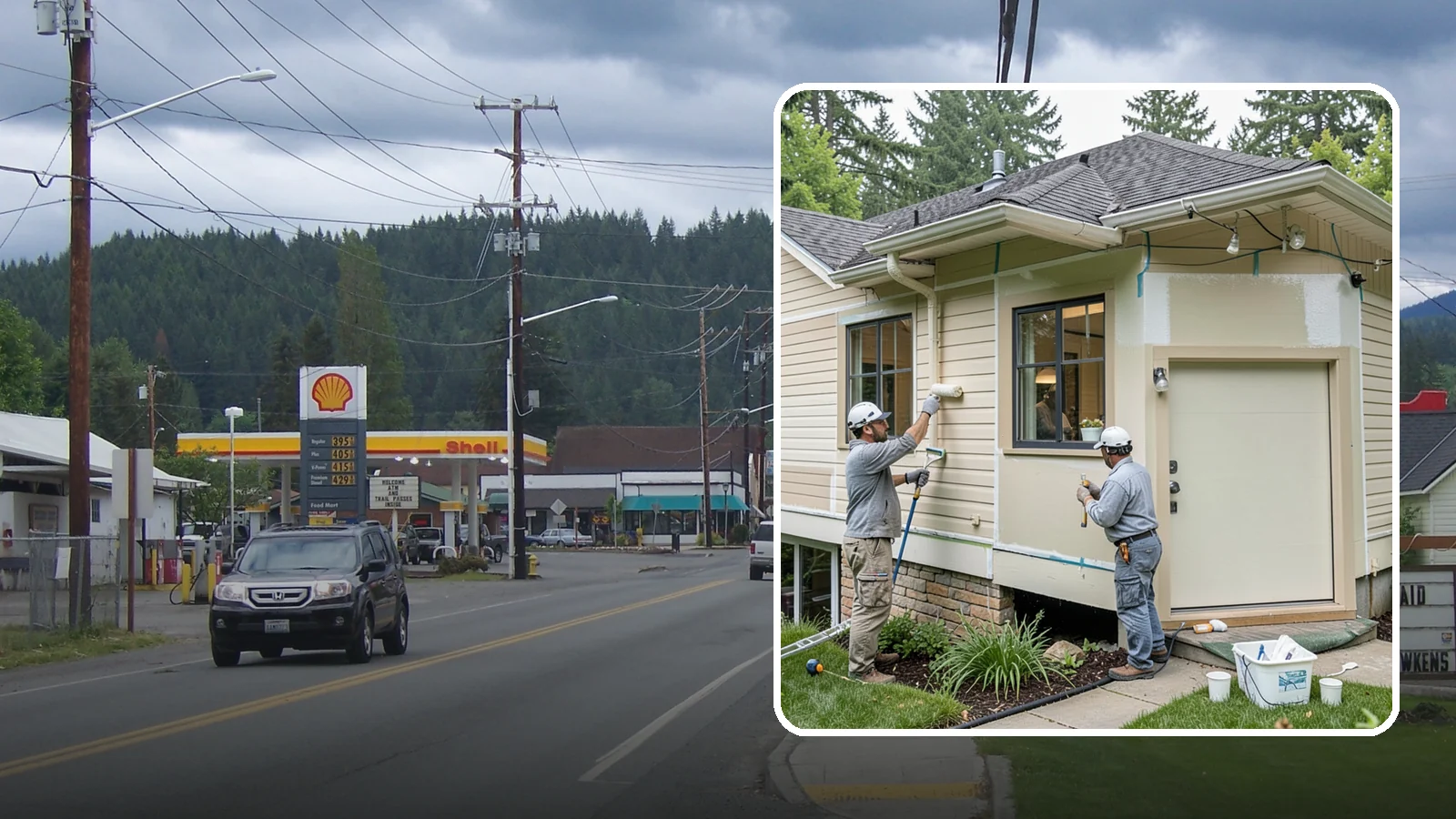 House Painting Prep in Granite Falls, Snohomish County, WA - Thorough house painting prep that ensures your exterior finish lasts in the wet PNW climate.
