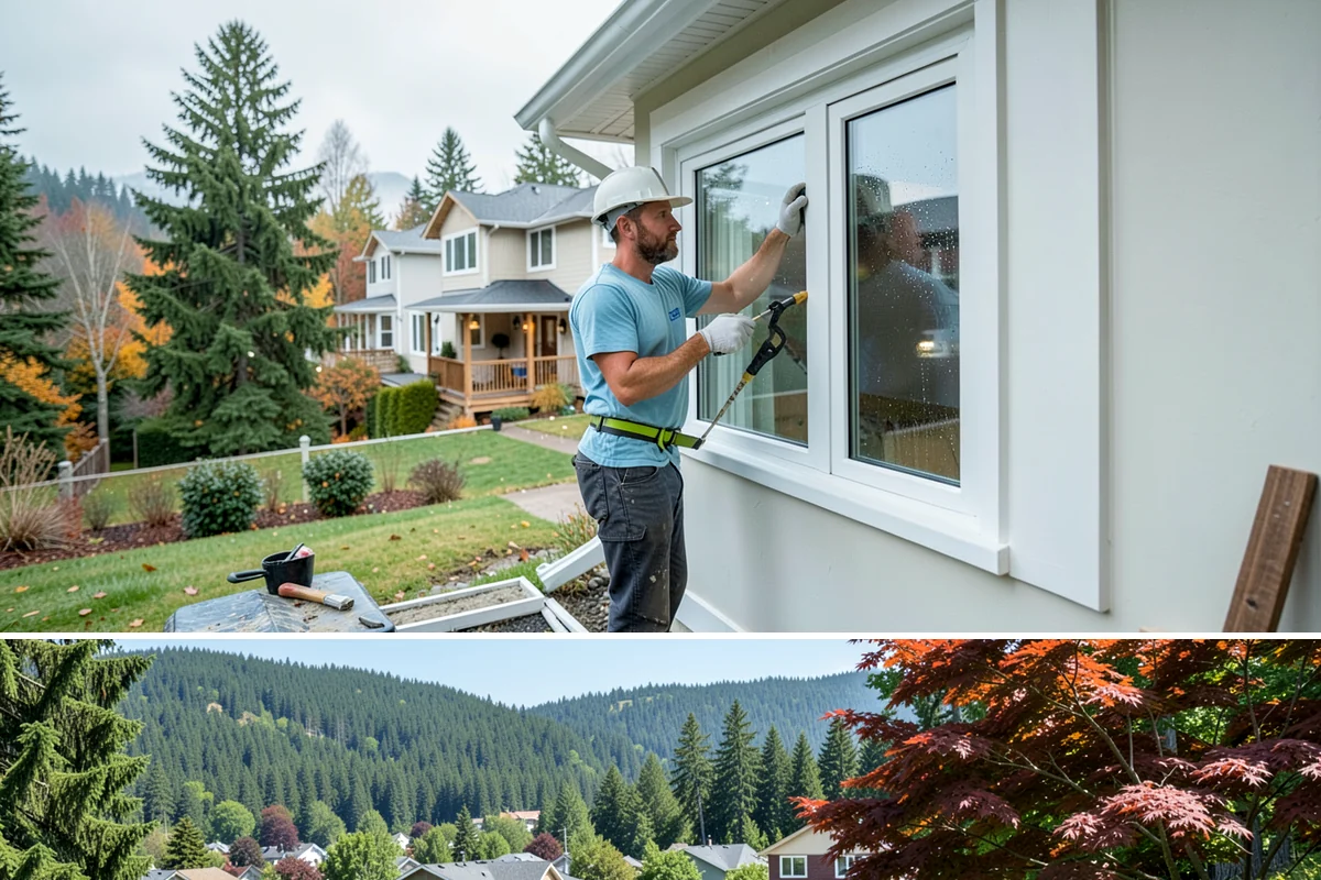 House Painting Prep in Index, Snohomish County, WA - Dry summer weather is essential so surfaces are clean, dry, and ready to coat.