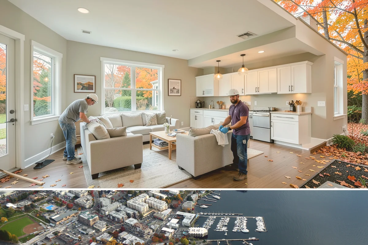 House Painting Prep in Kirkland, King County, WA - Dry summer weather is essential so surfaces are clean, dry, and ready to coat.