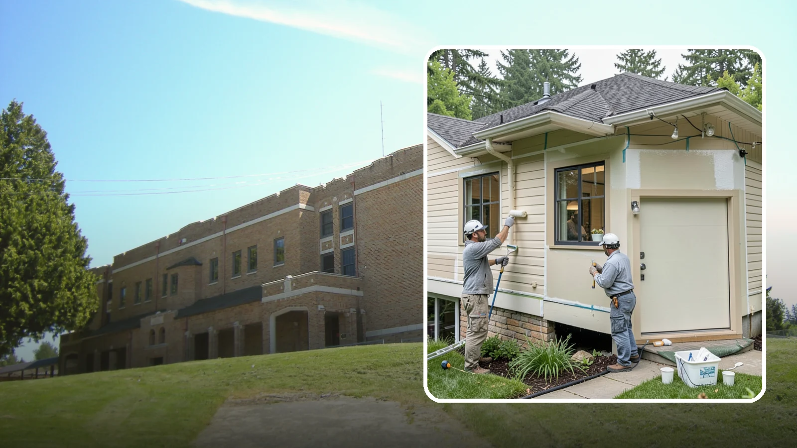 House Painting Prep in Maple Valley, King County, WA - Thorough house painting prep that ensures your exterior finish lasts in the wet PNW climate.