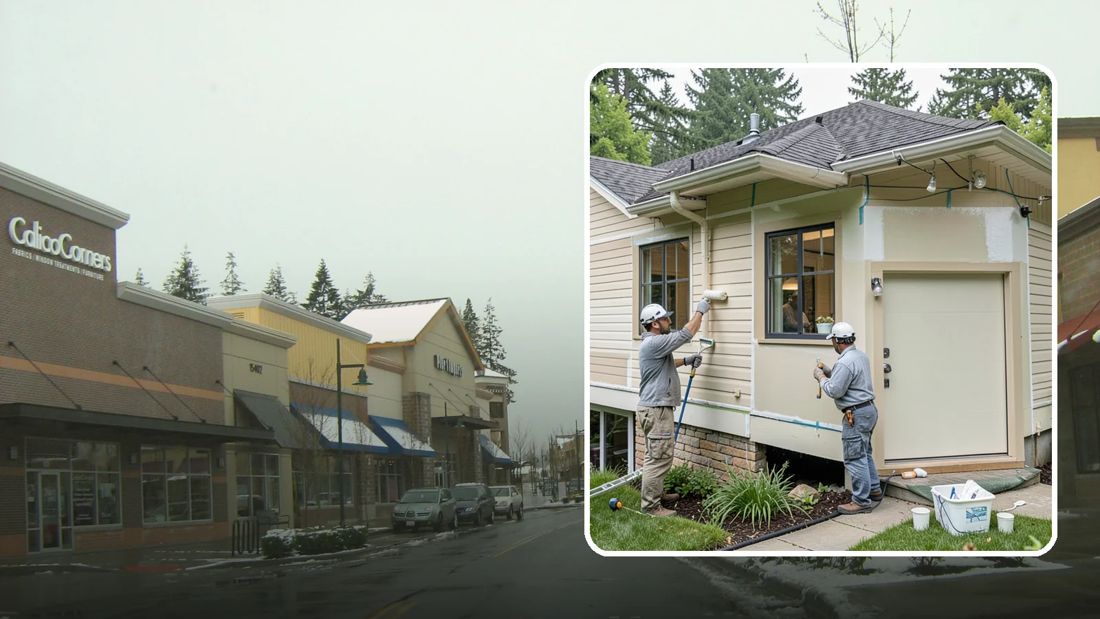 House Painting Prep in Mill Creek, Snohomish County, WA - Thorough house painting prep that ensures your exterior finish lasts in the wet PNW climate.