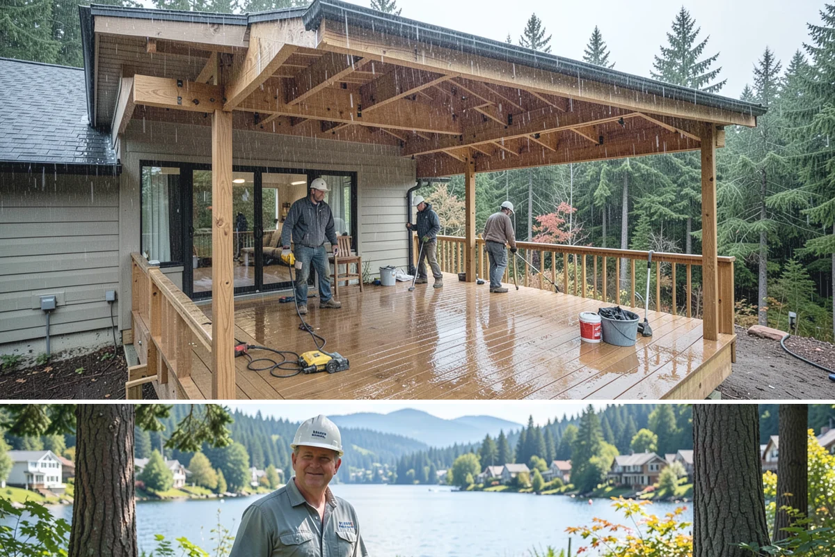 House Painting Prep in Milton, King County, WA - Dry summer weather is essential so surfaces are clean, dry, and ready to coat.