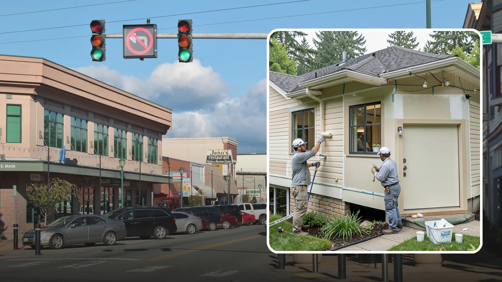 House Painting Prep in Monroe, Snohomish County, WA - Thorough house painting prep that ensures your exterior finish lasts in the wet PNW climate.