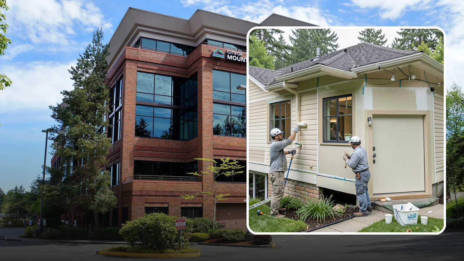 House Painting Prep in Mountlake Terrace, Snohomish County, WA - Thorough house painting prep that ensures your exterior finish lasts in the wet PNW climate.