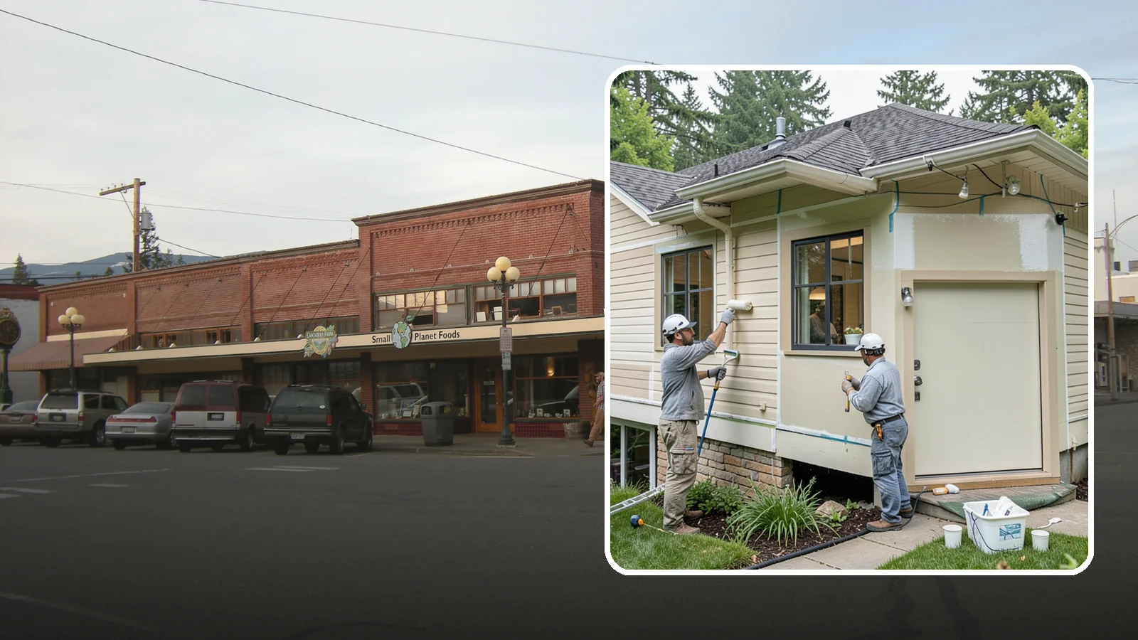 House Painting Prep in Sedro-Woolley, Skagit County, WA - Thorough house painting prep that ensures your exterior finish lasts in the wet PNW climate.