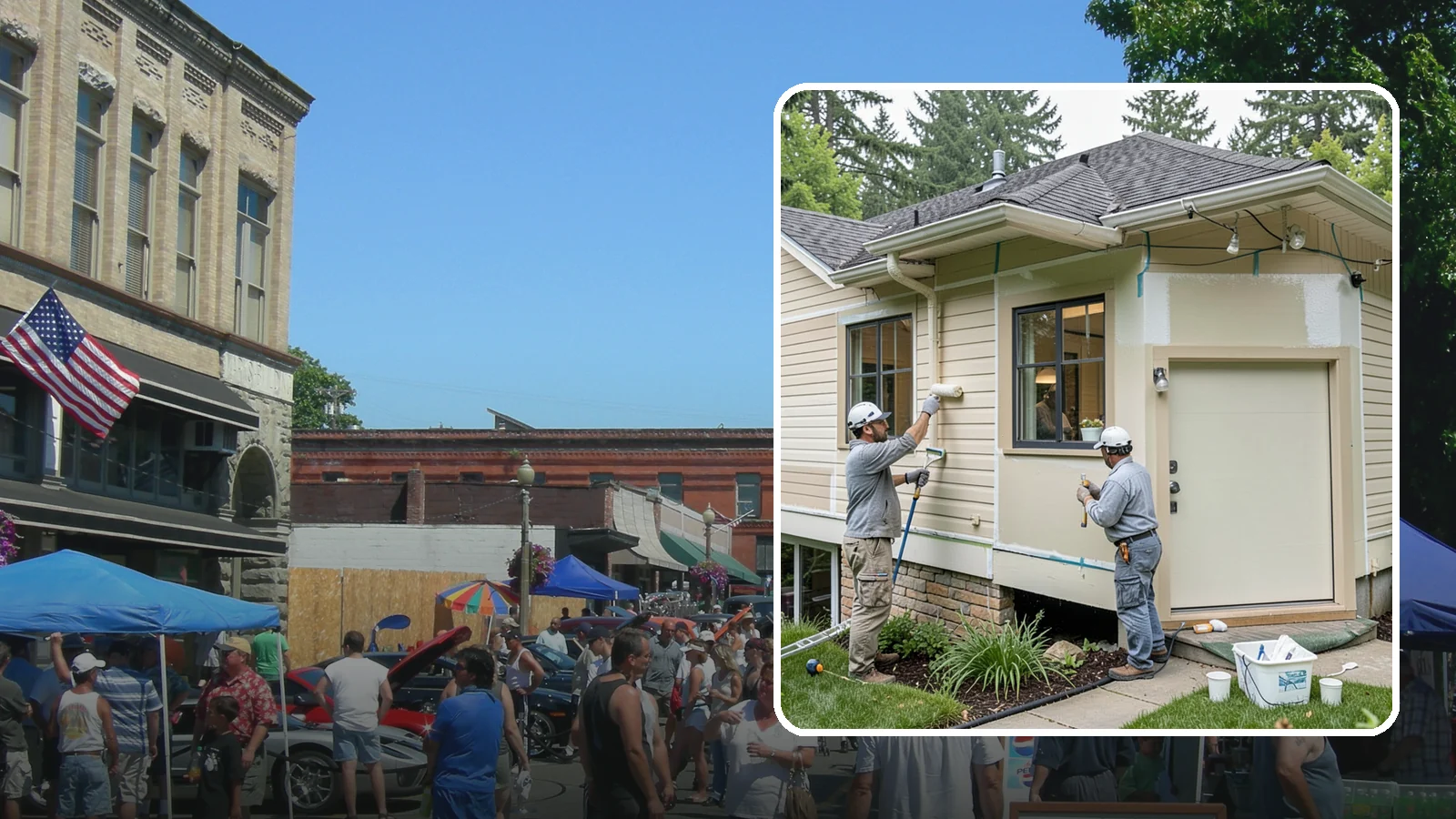 House Painting Prep in Snohomish, Snohomish County, WA - Thorough house painting prep that ensures your exterior finish lasts in the wet PNW climate.