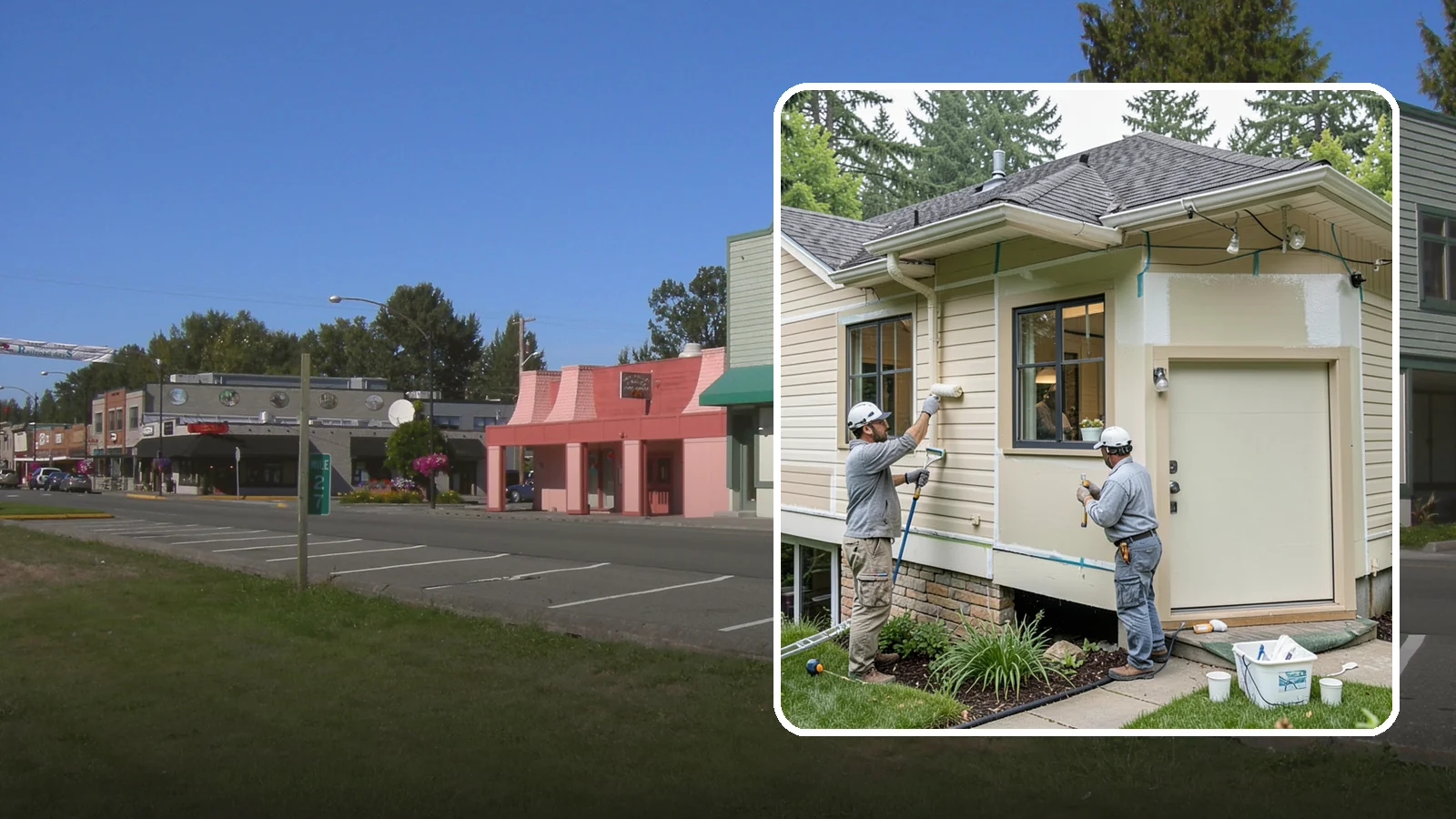 House Painting Prep in Snoqualmie, King County, WA - Thorough house painting prep that ensures your exterior finish lasts in the wet PNW climate.