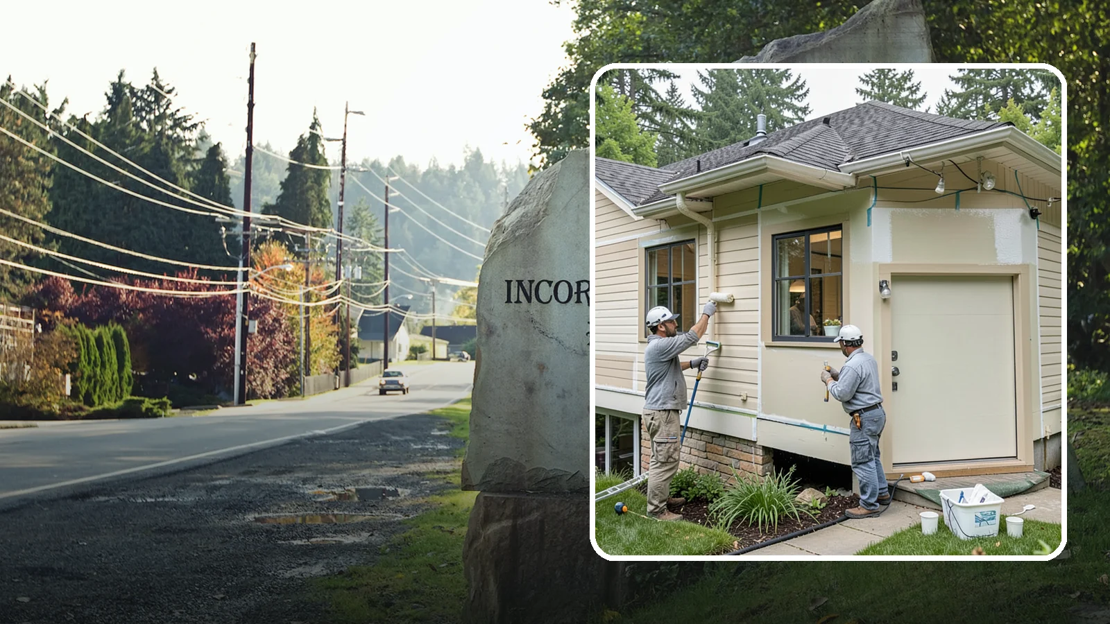 House Painting Prep in Wilkeson, Pierce County, WA - Thorough house painting prep that ensures your exterior finish lasts in the wet PNW climate.