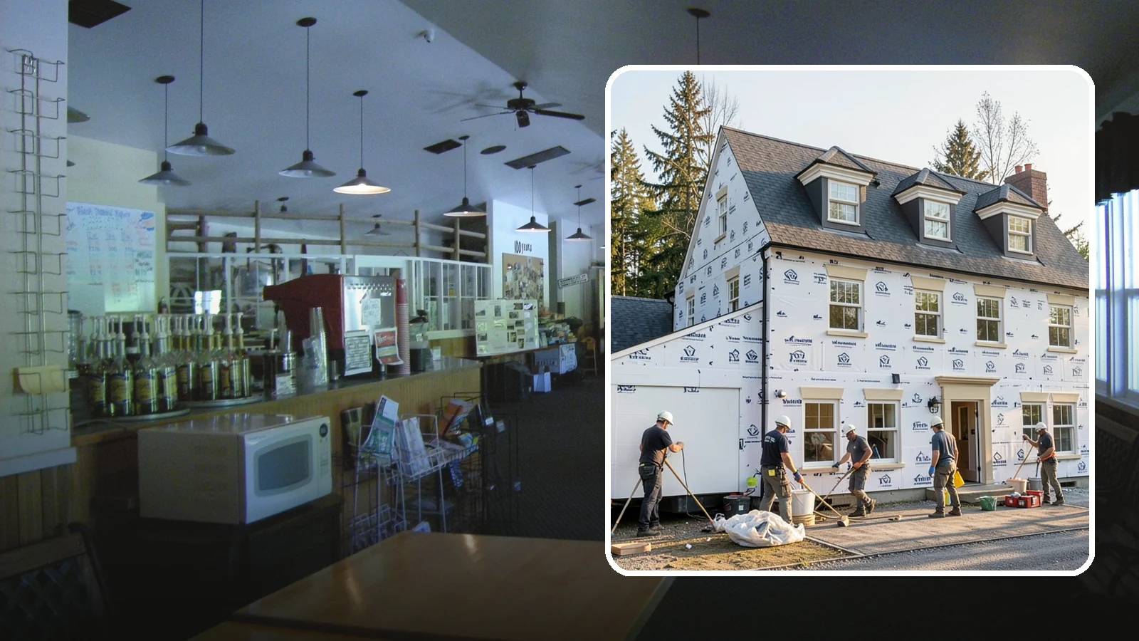 House Wrap Installation in Black Diamond, King County, WA - We install weather-resistive house wrap that creates a critical drainage and air barrier behind your siding.