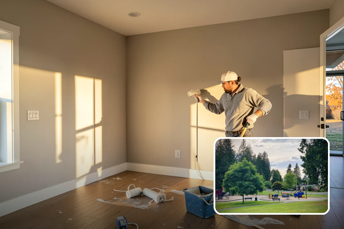 House Wrap Installation in Bonney Lake, Pierce County, WA - Creates a continuous secondary drainage plane