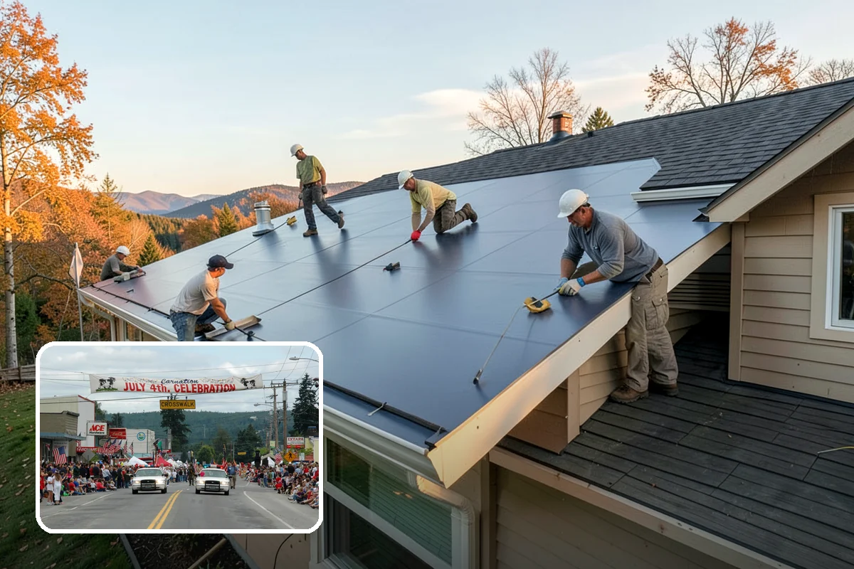 House Wrap Installation in Carnation, King County, WA - Creates a continuous secondary drainage plane