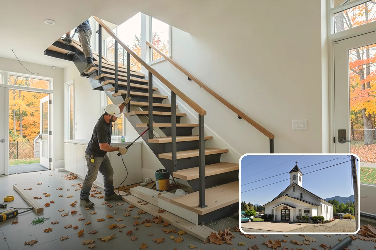 House Wrap Installation in Concrete, Skagit County, WA - Creates a continuous secondary drainage plane