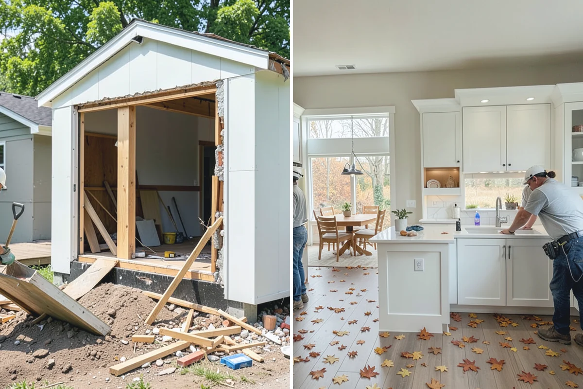 House Wrap Installation in Coupeville, Island County, WA - Inspect sheathing and repair any existing damage