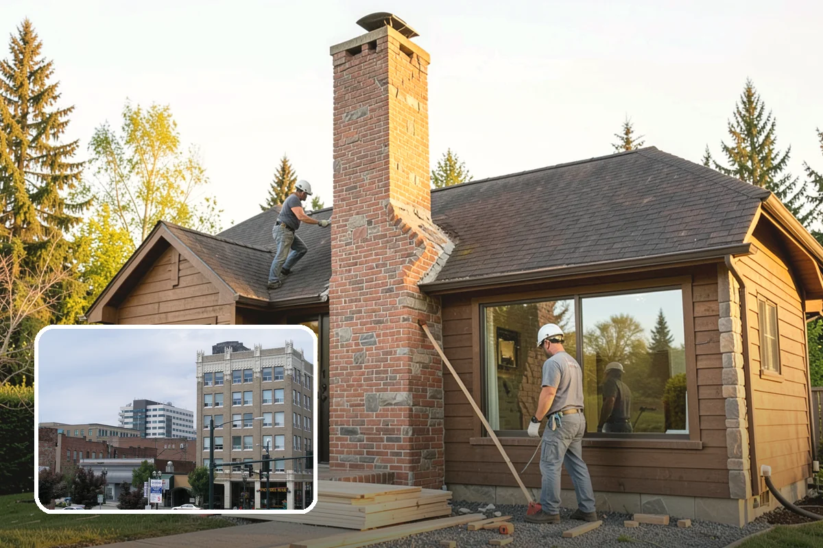 House Wrap Installation in Everett, Snohomish County, WA - Creates a continuous secondary drainage plane