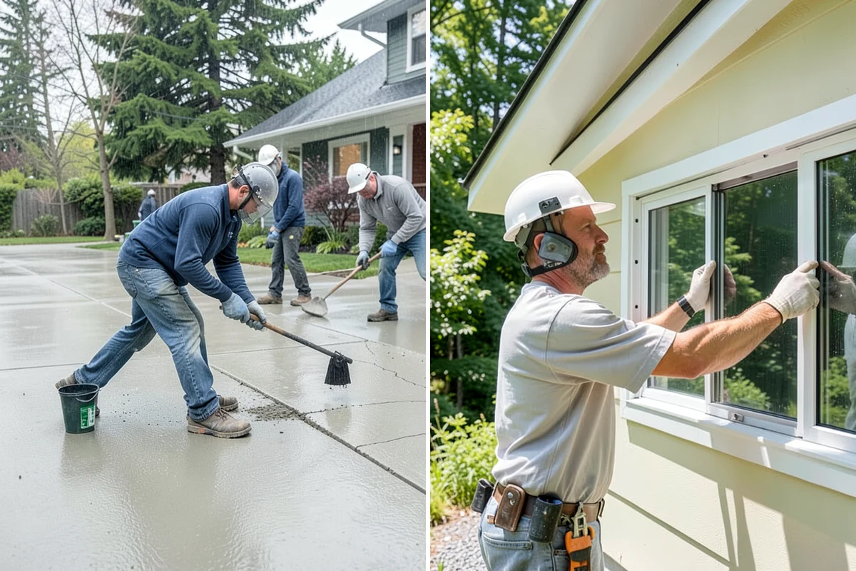 House Wrap Installation in Federal Way, King County, WA - Inspect sheathing and repair any existing damage