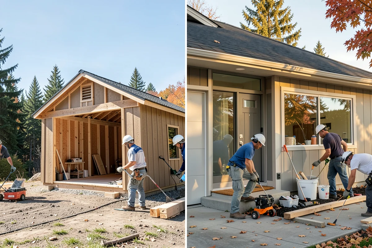 House Wrap Installation in Fircrest, Pierce County, WA - Inspect sheathing and repair any existing damage