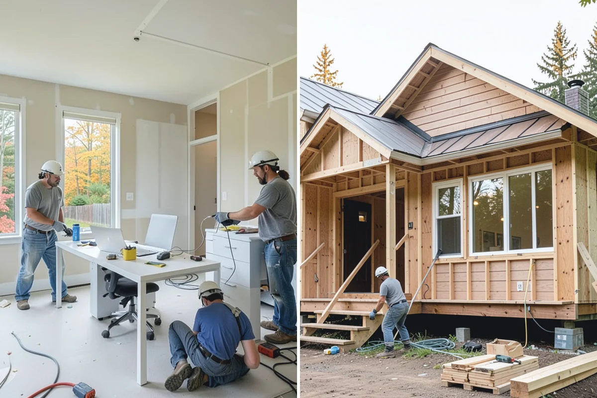 House Wrap Installation in Gold Bar, Snohomish County, WA - Inspect sheathing and repair any existing damage