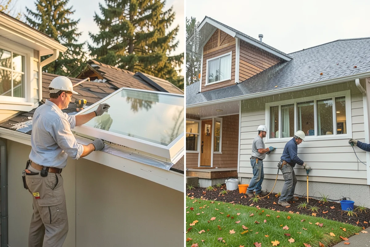 House Wrap Installation in Index, Snohomish County, WA - Inspect sheathing and repair any existing damage