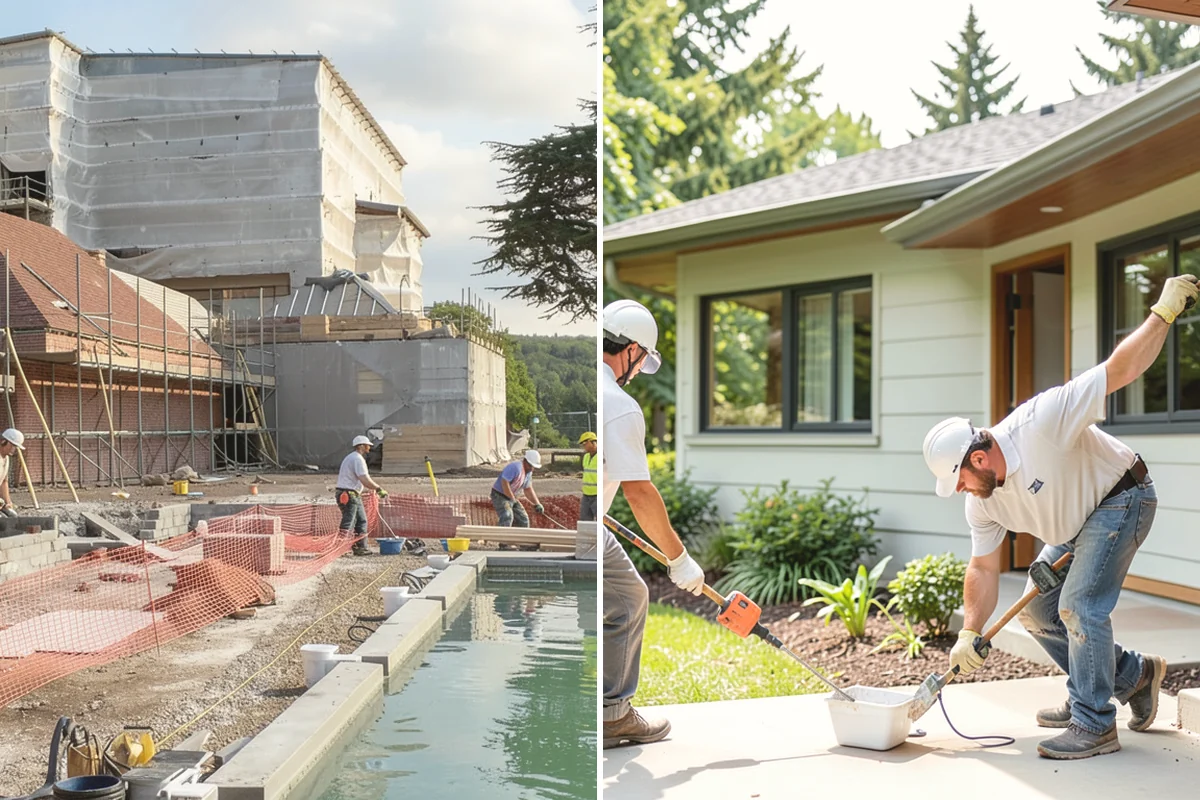 House Wrap Installation in Issaquah, King County, WA - Inspect sheathing and repair any existing damage