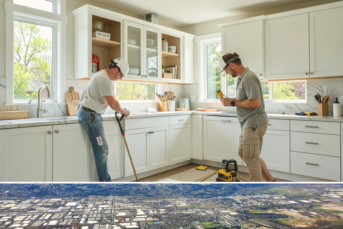 House Wrap Installation in Kent, King County, WA - House wrap can be installed in most conditions, but dry days ensure tapes and seals adhere fully.
