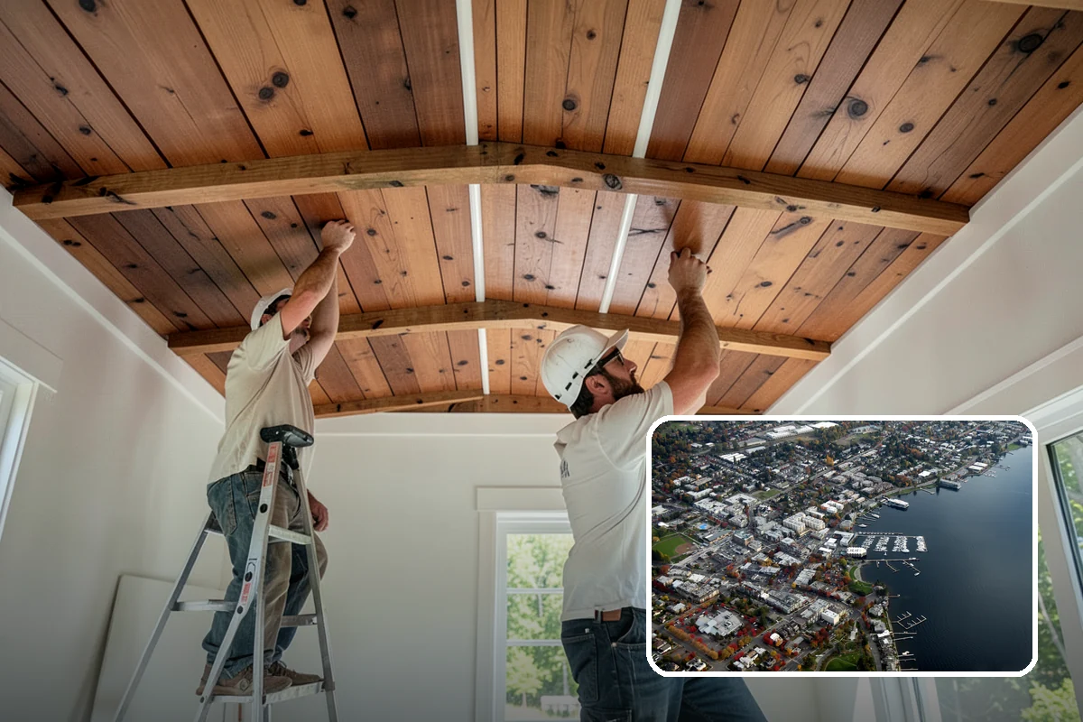 House Wrap Installation in Kirkland, King County, WA - Creates a continuous secondary drainage plane
