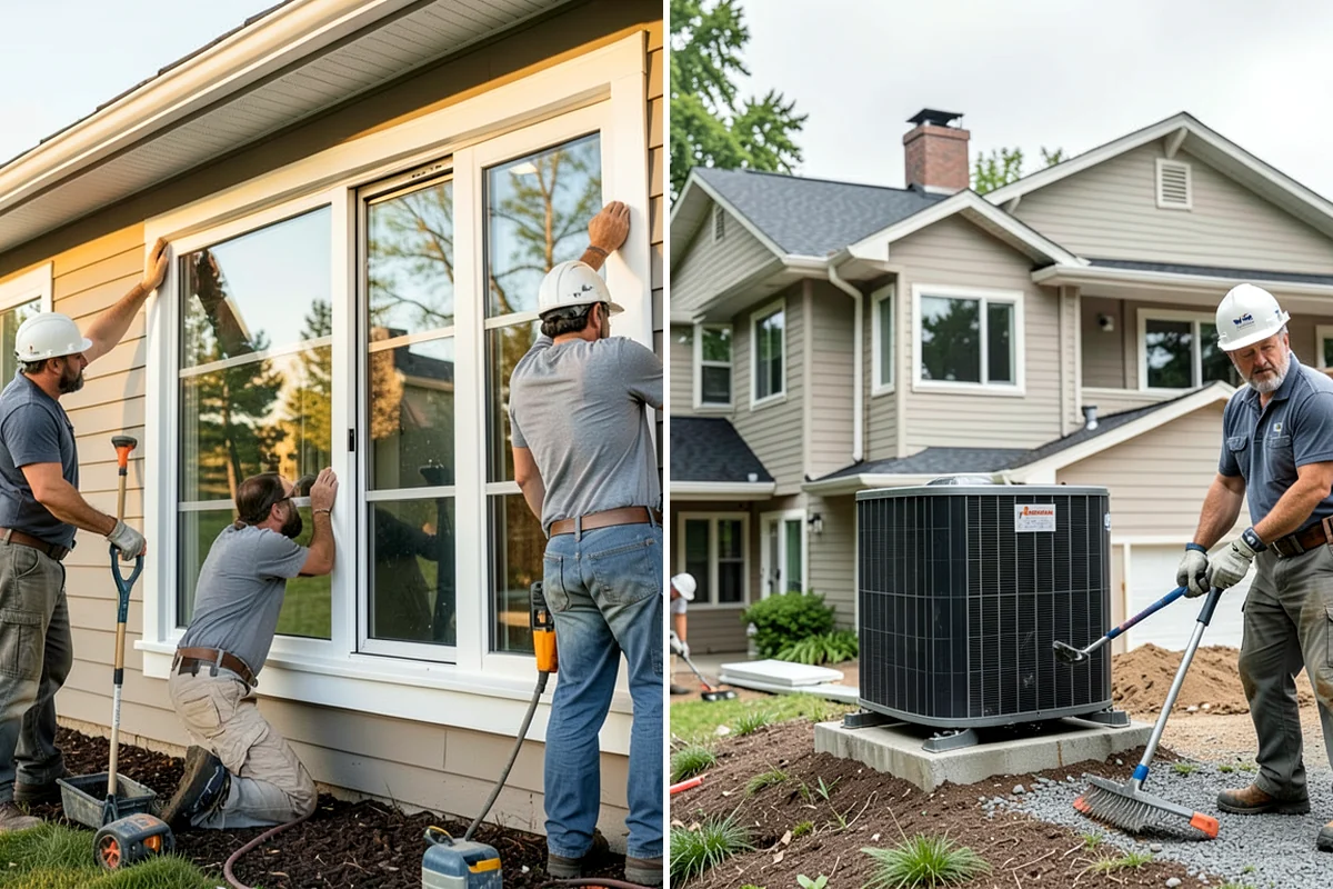 House Wrap Installation in Lake Forest Park, King County, WA - Inspect sheathing and repair any existing damage