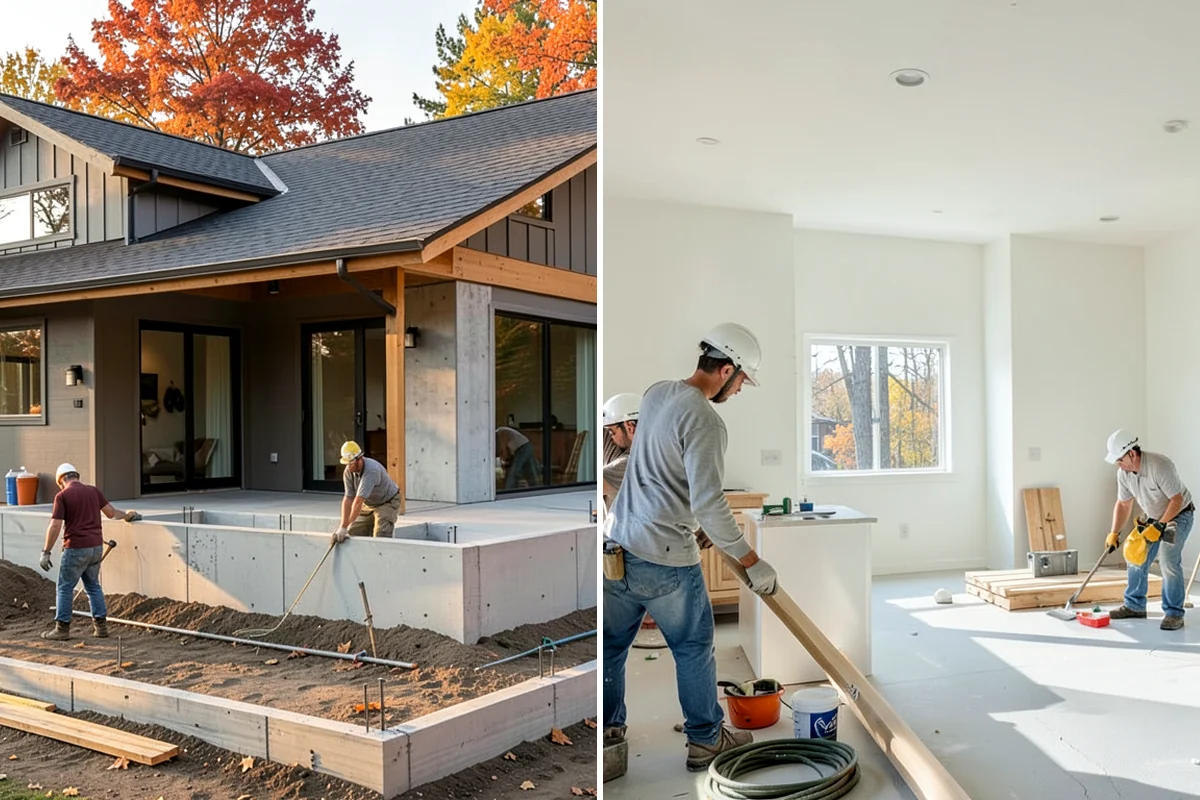House Wrap Installation in Lyman, Skagit County, WA - Inspect sheathing and repair any existing damage