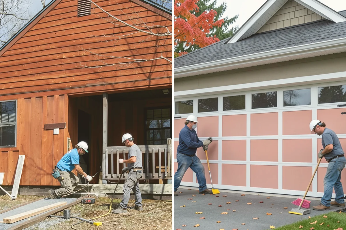 House Wrap Installation in Milton, King County, WA - Inspect sheathing and repair any existing damage