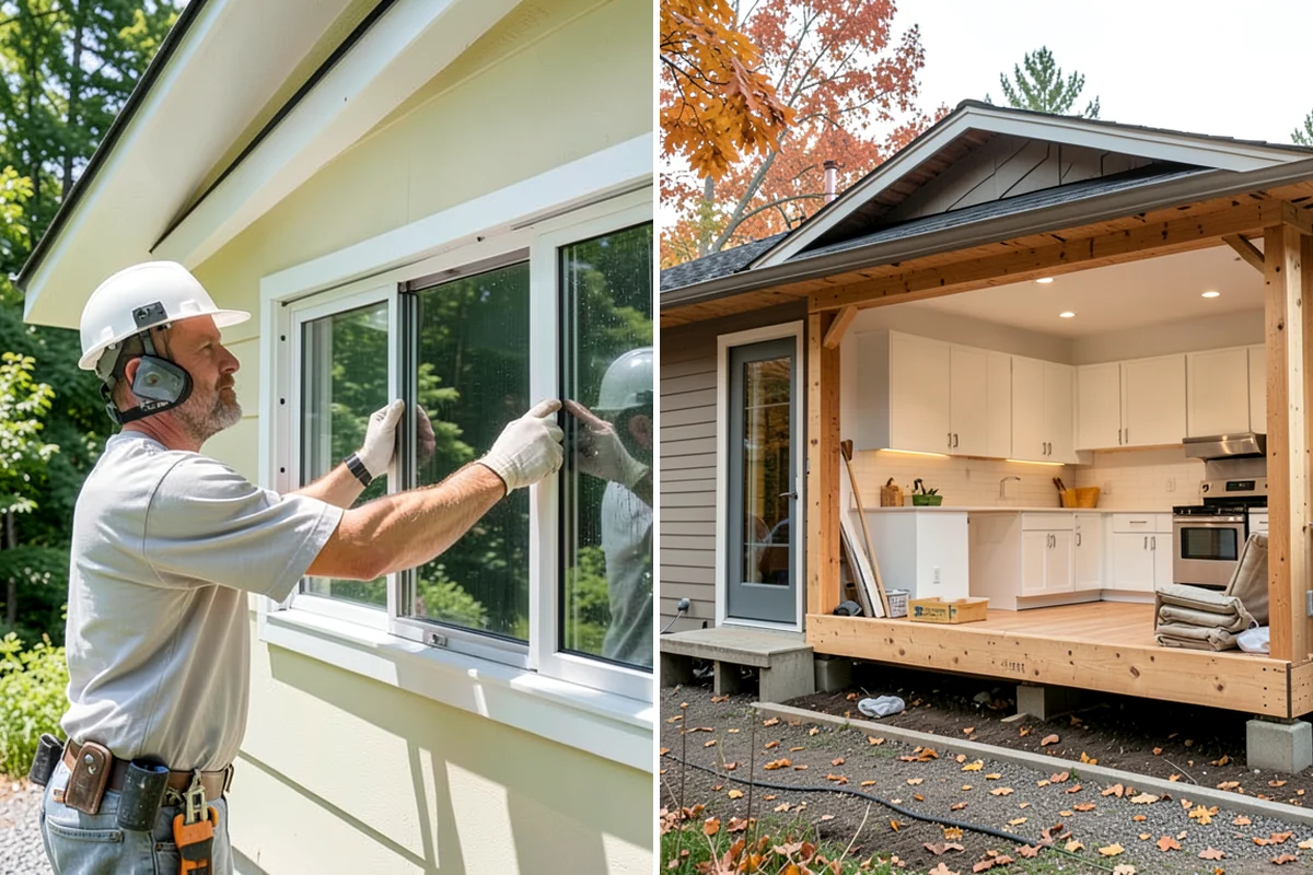 House Wrap Installation in Pacific, King County, WA - Inspect sheathing and repair any existing damage