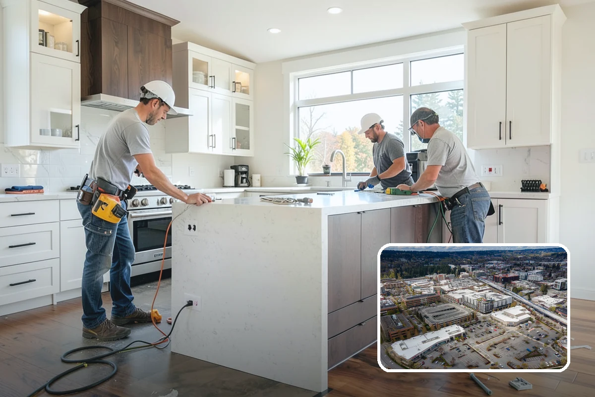 House Wrap Installation in Redmond, King County, WA - Creates a continuous secondary drainage plane