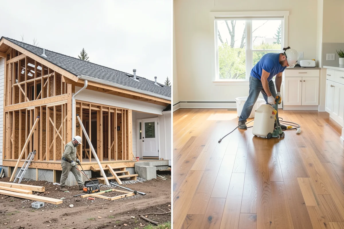 House Wrap Installation in Ruston, Pierce County, WA - Inspect sheathing and repair any existing damage