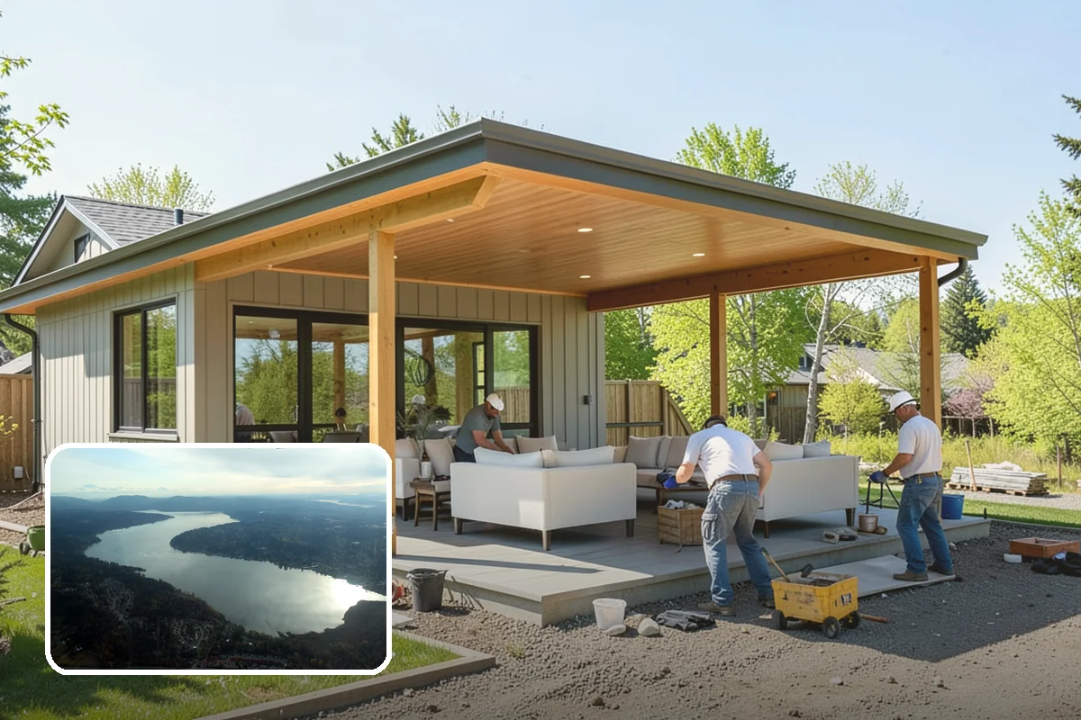 House Wrap Installation in Sammamish, King County, WA - Creates a continuous secondary drainage plane