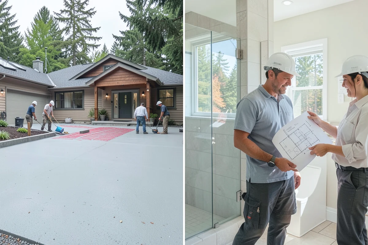 House Wrap Installation in South Prairie, Pierce County, WA - Inspect sheathing and repair any existing damage