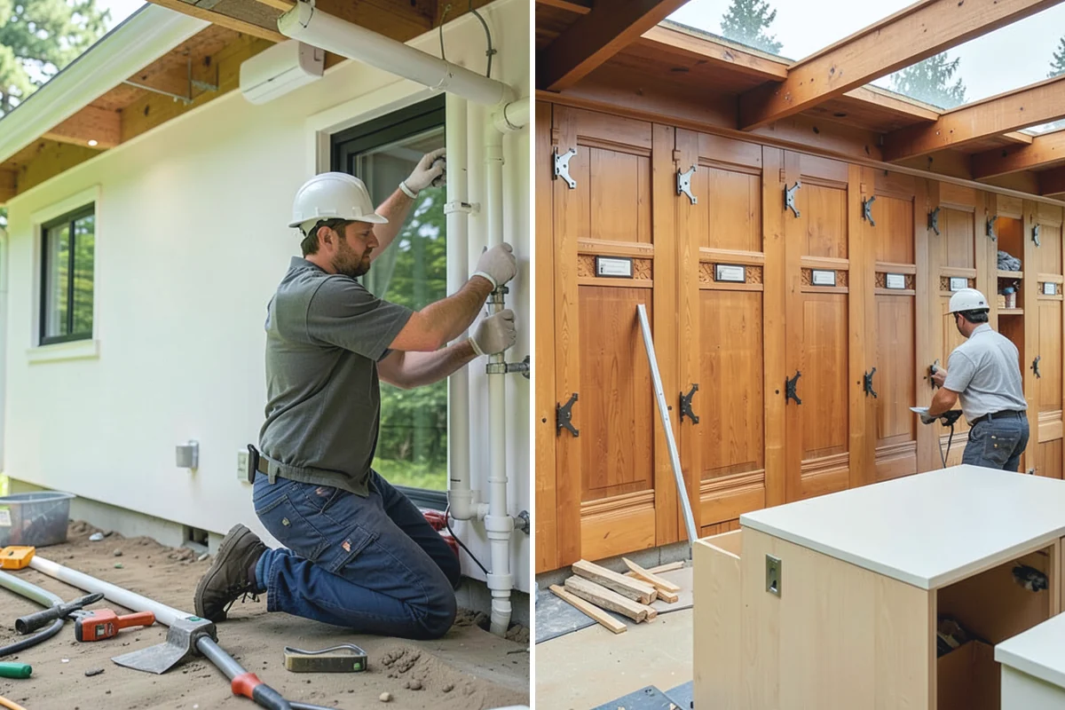 House Wrap Installation in Woodinville, King County, WA - Inspect sheathing and repair any existing damage